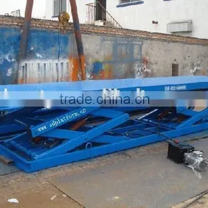 Stationary Scissor Cargo Lift Table With 1-10ton Capacity thumbnail-2
