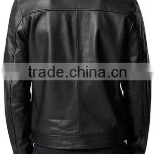 Silver Zips German Leather Jacket thumbnail-2