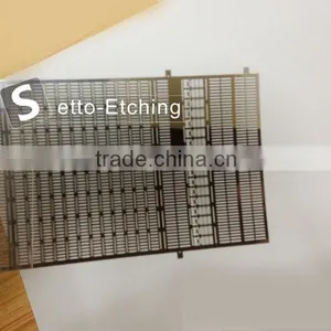 Chemical Etching Sheet Metal Component for Craft Model thumbnail-1