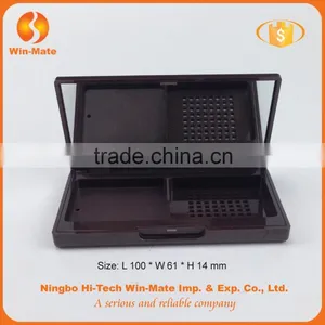 Cosmetic Packing Simple Square Plastic Empty Custom Loose Foundation Case thumbnail-3