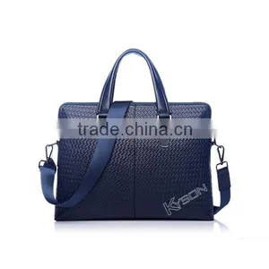 Bag Wholesale Manufacturer, Crossbody Leather Tote Bag, Metal Logo Briefcase thumbnail-1