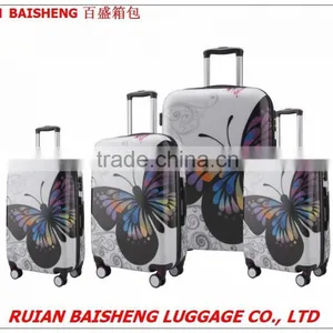 BS1501 PC Luggage/Zip Luggage/Frame Luggage/Kids Luggage/Cabin Size Suitcase/pc Luggage Trolley/foldable 20 Inch Luggage Trolley thumbnail-1