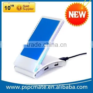 New Arrival Multifunction Foldable Smartphone Holder 4 Ports USB Hub thumbnail-1