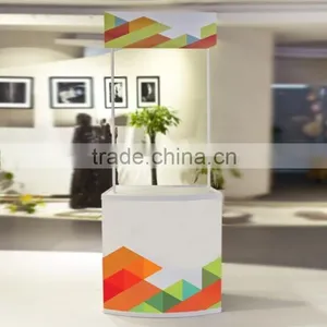 Pvc+ABS Material Display Table Portable Exhibition Table thumbnail-1