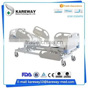 Manufacturer Medical Equipments 3 Cranks Hospital 3 Function Manual Bed thumbnail-1