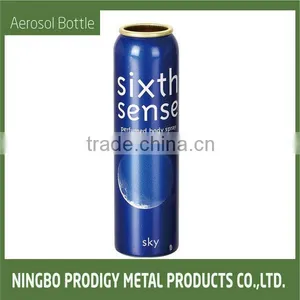 Aluminum Aerosol Perfume Bottle Can 140ML With Silver thumbnail-4