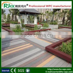 Long Lifespan Wpc Crack-resistant Decking With Hollow Composite Decking Board thumbnail-6