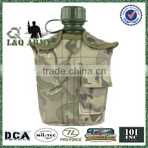 Military US Style Plastic Water Bottle With Cover thumbnail-1