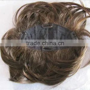 Heat Resistant Synthetic Hair Toupee thumbnail-1