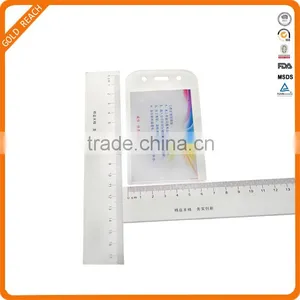 Transparant Plastic Card Holder thumbnail-1