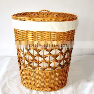 Dirty Clothes Basket Wicker thumbnail-1