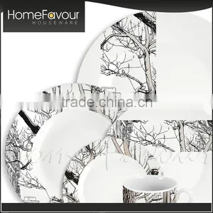 Dependable Supplier SGS Certified Restaurant Porcelain Round Dinnerware thumbnail-1