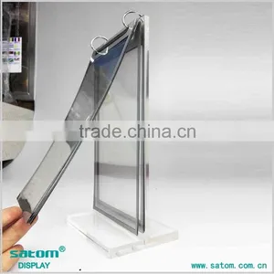 2016 Hot-Selling Acrylic Flip Menu Holder For Leaflet thumbnail-2