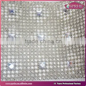 Wholesale Crystal Rhinestone Mesh Banding thumbnail-1