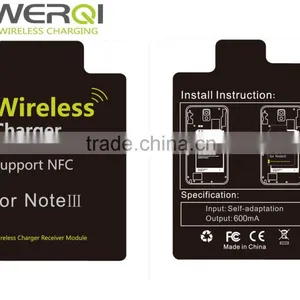 qi Wireless Charger for Samsung Galaxy Note3 Wireless Charger Receiver thumbnail-1