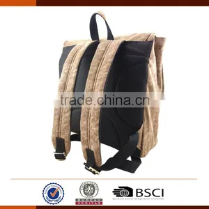 Vintage Style Unisex Korean Fashion Casual Laptop Backpack thumbnail-5