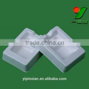 Eco-friendly Biodegradable Compostable Customized Electronic Blister Packaging White Molded Pulp Paper Insert thumbnail-4