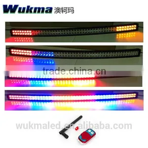 2015 New 50'' Led Strobe Light Bar! Curved 288w Offroad Led Bar, Remote Control RGB Flashing Bar Light for 4wd,suv,car,jeep thumbnail-4
