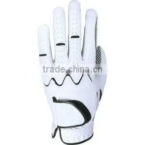 New White Microfiber Cloth Golf Glove thumbnail-1