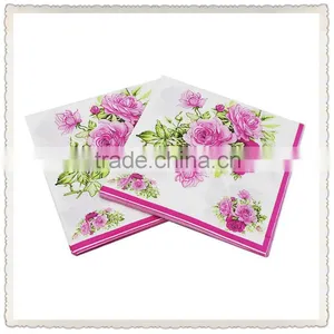 White Dinner Paper Napkin/Promotional Logo Printed Napkin Paper Quality Choice thumbnail-4