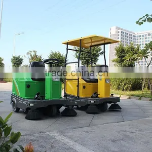 Multifunctional Industrial Electric Ride on Street Sweeper (DQS12A) thumbnail-5
