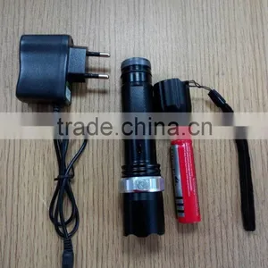 Rechargeable Police Led Torch Flashlight, Torch Flashlight Led, Tactical Led Flashlight thumbnail-1