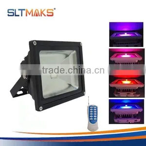 DLC CUL CE UL 80w IP65 LED Flood Light RGB With 5 Years Warranty thumbnail-5