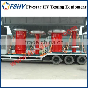 Truck Trailer AC Resonant Test System High Voltage Generator for Field HV Hipot Test thumbnail-1