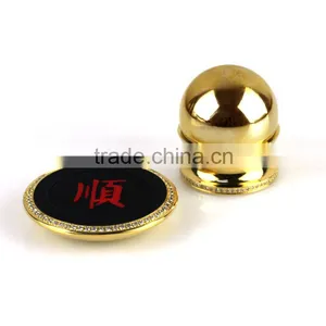 China Factory Directly Sale Gold Plating Car Mobile Phone Holder thumbnail-2