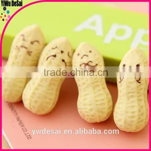Funny Eraser Set Creative Stationery Lovely Boxed Eraser Simulation of Peanuts Children Fancy Erasers Sets thumbnail-1