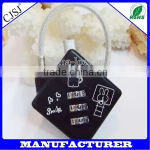 Retractable Combination Digital Code Security Cable and Lock thumbnail-1