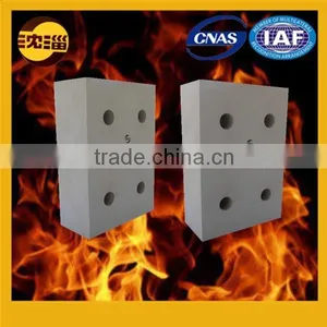 Bottom Brick of Tin Bath Refractory Bricks Glass Fusing Kilns Perforated Brick thumbnail-1
