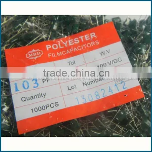 Capacitors 2A103J 100V 103PF 5% NEW thumbnail-1