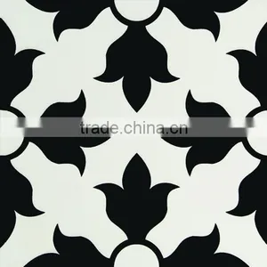 200*200mm Black Color Customized Ceramic Kitchen Tile Bathroom Wall Tile thumbnail-5