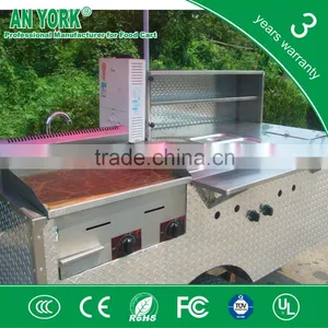 HD-21 Fiber Glass Hot Dog Cart Pearl Pannel Hot Dog Cart Hot Dog Cart for USA Standard thumbnail-6