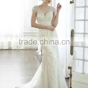Guangzhou Supplier Description of Wedding Dress thumbnail-5