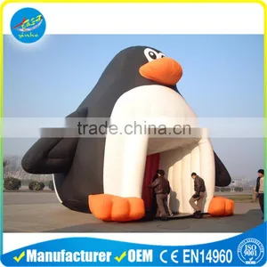 Inflatable Penguin Tunnel Tent thumbnail-1