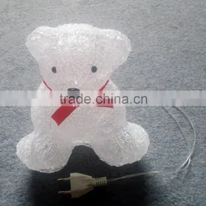 2016 New Outdoor Led Light Led Acrylic Polar Bear Motif Light Christmas Decoration thumbnail-4