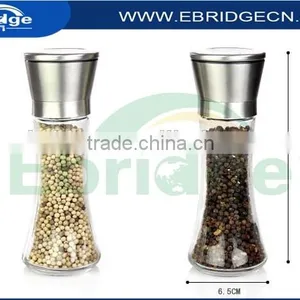 Stainless Steel Spice Grinder, Adjustable Salt and Pepper Mills Quality Choice thumbnail-2