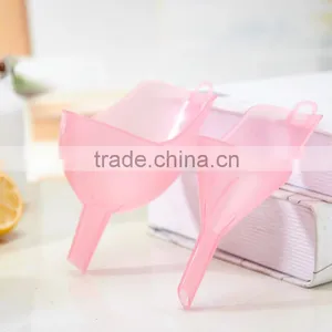 2Pcs/Set Clear Plastic Funnel Perfume Oil Liquid Diffuser Bottle Funnel Vial Lab/Kitchen/Cosmetic thumbnail-3
