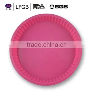 Hot Sale !fashionable and High Quality Customized Round Shape Silicone Cake Mould thumbnail-1