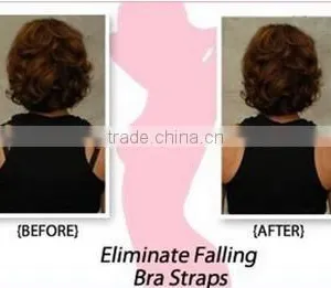 Adjustable Low Back Plastic Bra Strap Magic Holder Clip thumbnail-2