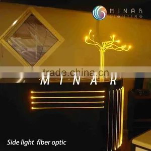 Outdoor Lighting Decoration 5mm Fiber Optic Side Glow Cable thumbnail-1