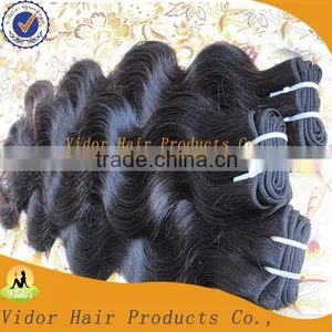 New Arrival Shedding Free Natural Black Body Wave Brazilian Curly Hair Wholesale Weave In New York thumbnail-1