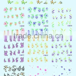 Most Popular Cheap Water Transfer Printing BLE Nail Sticker for Sale 2015 thumbnail-4