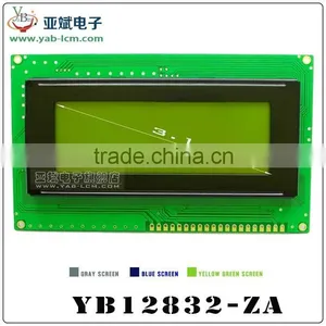 3.15 Inch 12832 Lcd Display Module With Chinese Word Stock ST7920 Lcd Display thumbnail-1