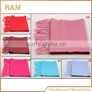Custom Design Pashmina Lady Scarf Stock Online Wholesale thumbnail-6