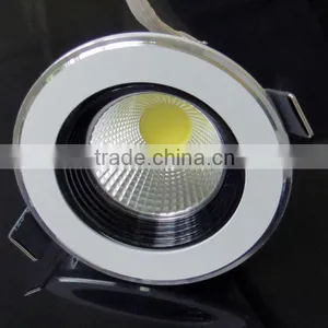 Epistar / Bridgelux 3w Waterproof Recessed COB Led Ceiling Down Light WARM WHITE thumbnail-1