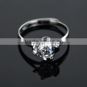 Christmas Gift S925 Silver Dimond Jewelry Ring for Girlfriend thumbnail-4