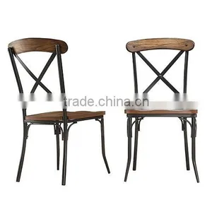 Simple Fashion Chair Leisure American Country Vintage Wrought Iron Chair , Metal Chair, thumbnail-1